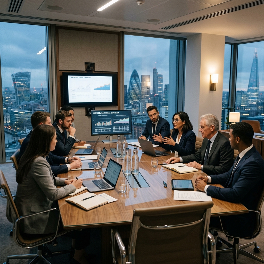 TraderG Business Network Board Meeting