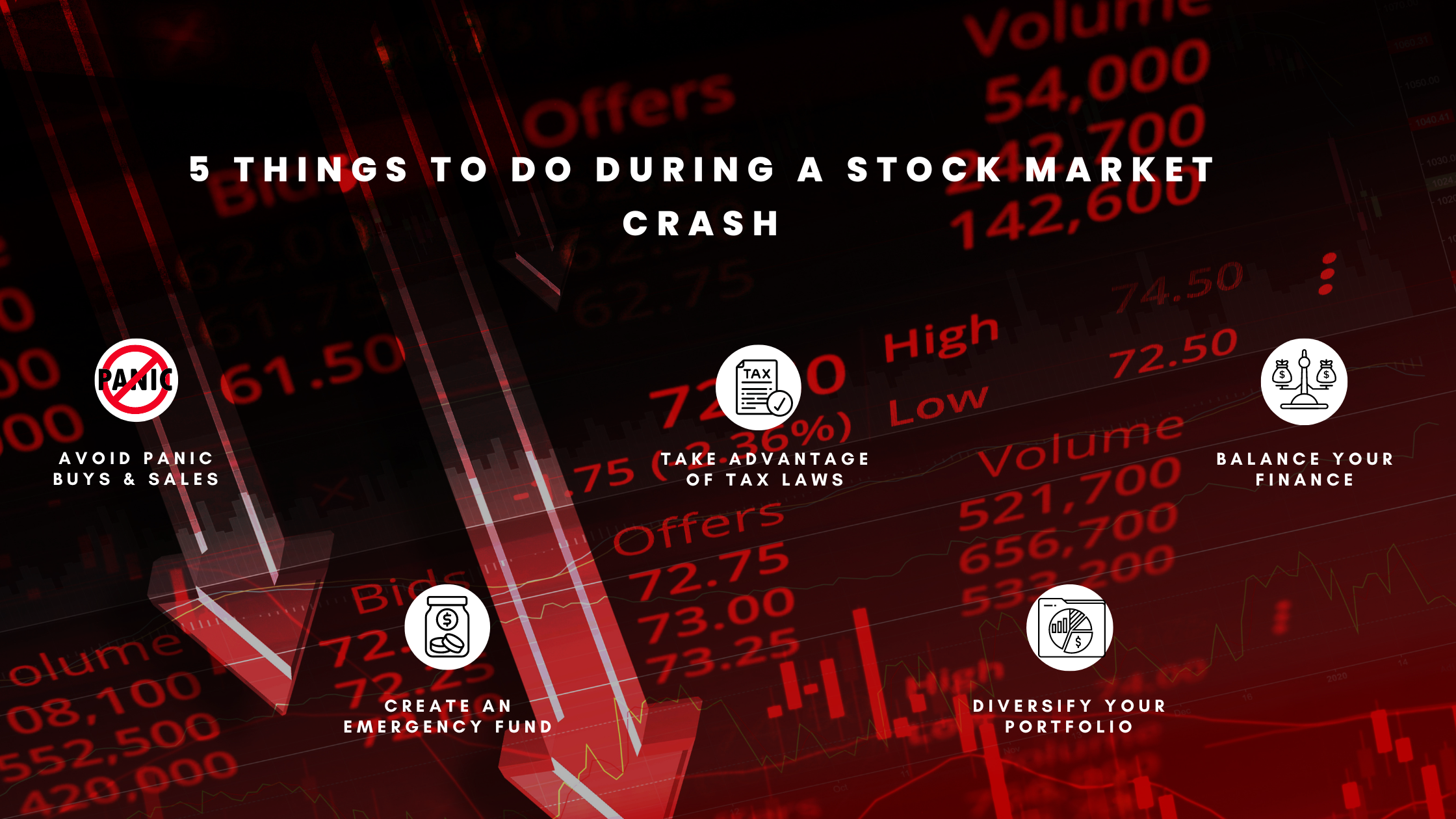 what to do during a stock market crash